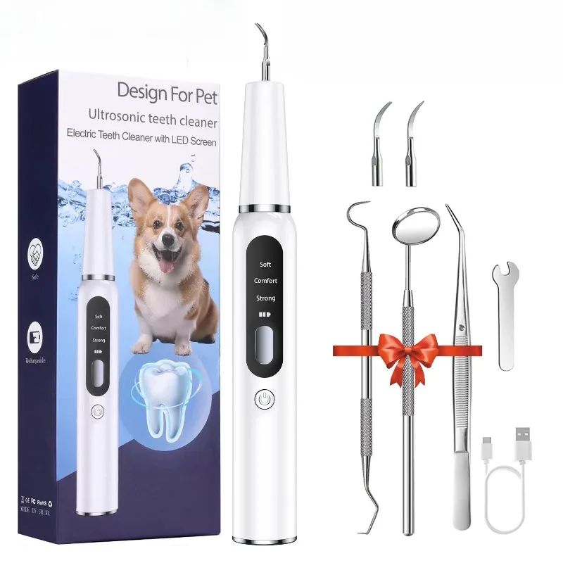 

Dog Toothbrushes Pet Ultrasonic Dental Scaler Dog Electric Dental Scaler Home Dental Beauty Instrument Tartar Removal Machine