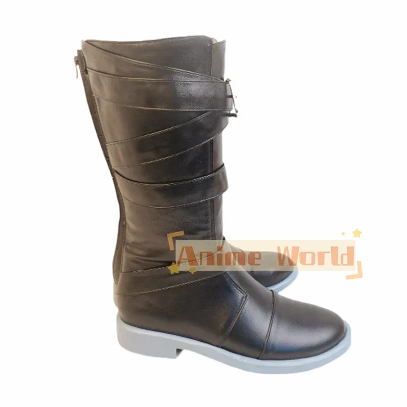 Geshu Lin 코스프레 신발 부츠, 커스텀 제작, 할로윈 카니발 크리스마스 물결