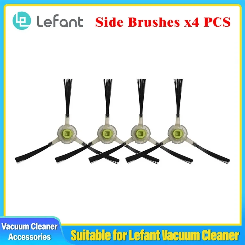 Side Brushes x4 Pcs (colors may vary from different models) for Lefant