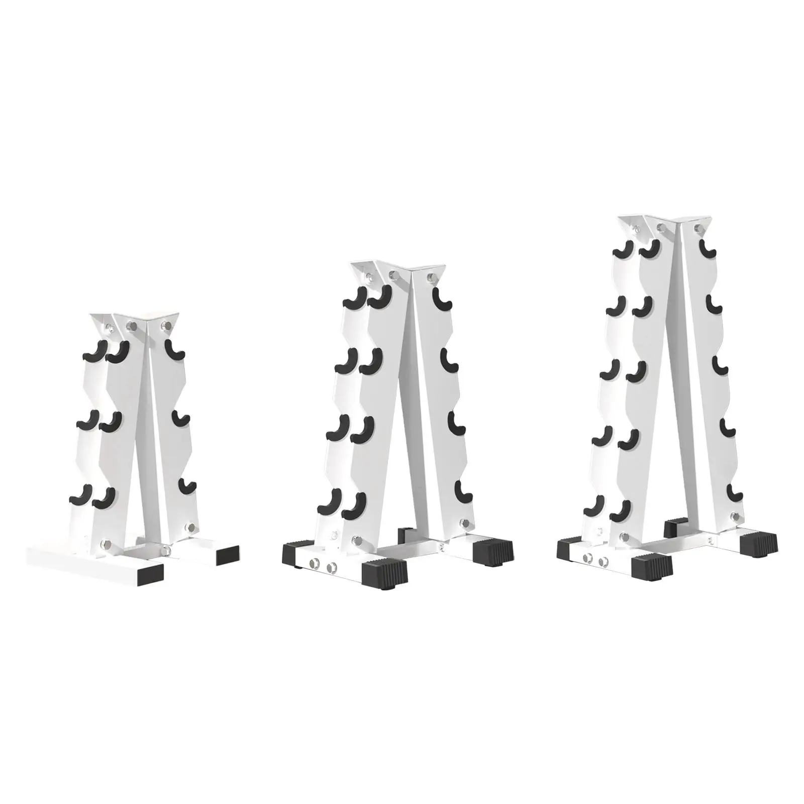 Dumbbell Rack Dumbbell Holder Portable Multifunction Space Saving Sturdy Compact