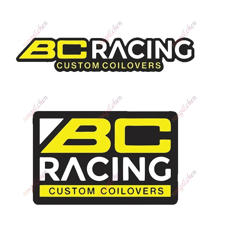 

Funny Car Sticker BC RACING for Car Motorcycle Racing Helmet Laptop Trunk Body Car Window Surfboard Waterproof PVC Vinyl Decals
