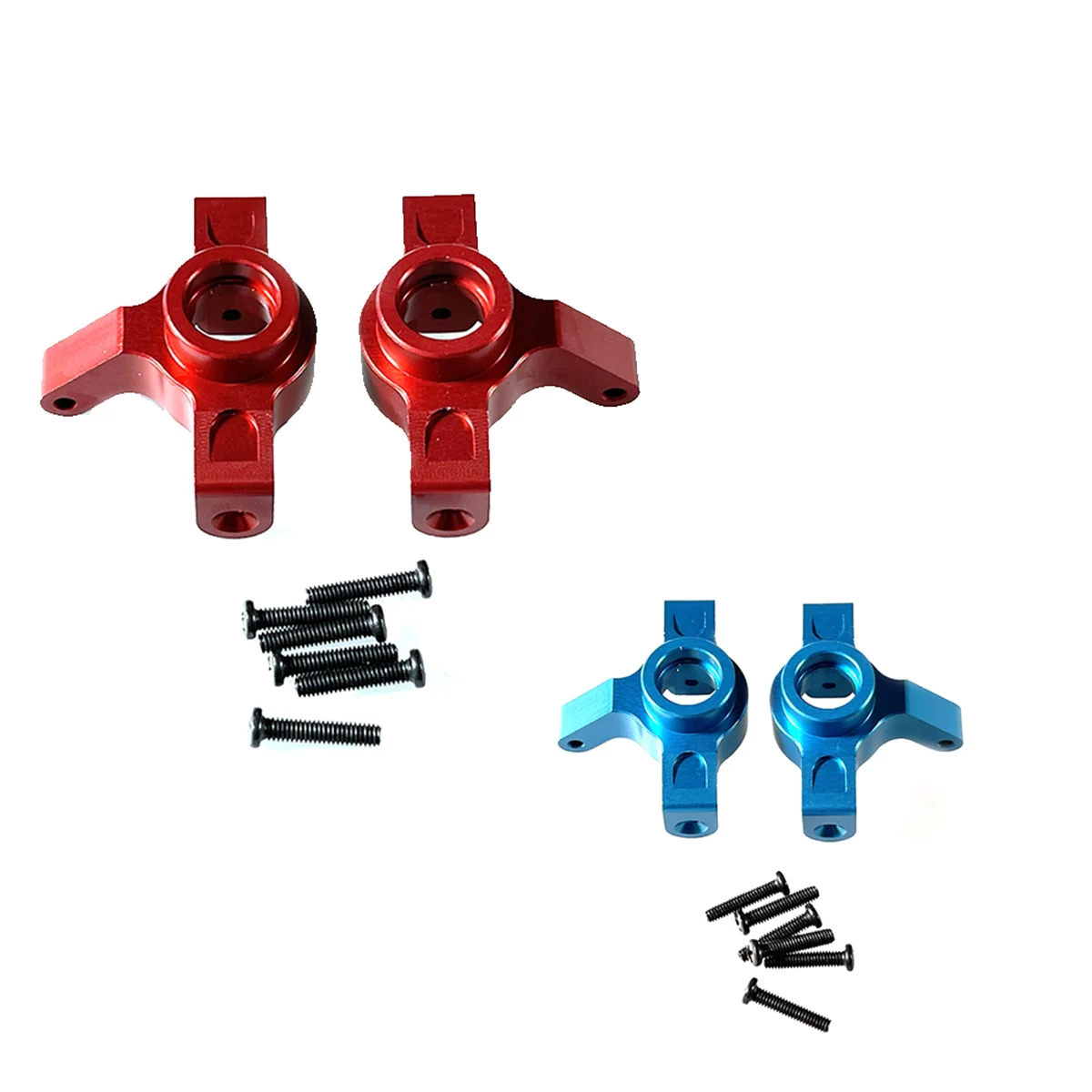 VO-для MJX 14301 14302 RC 1/14 модель автомобиля с дистанционным управлением металлические детали для обновления рулевой чашки красный