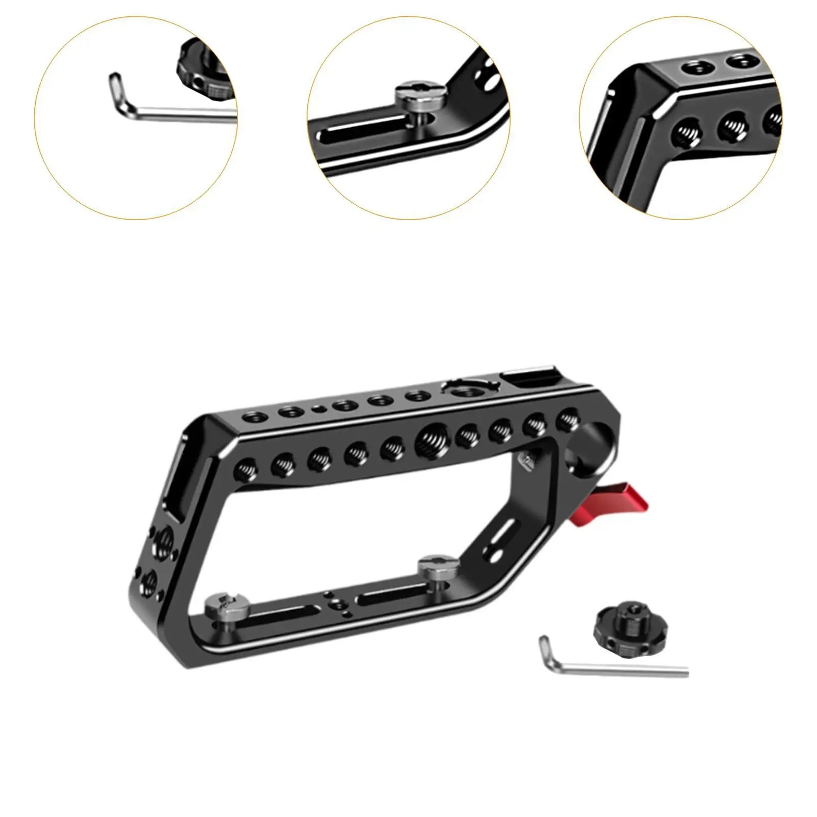 Slr Camera Cage Flash Mic Photography Extension Accessories Universal