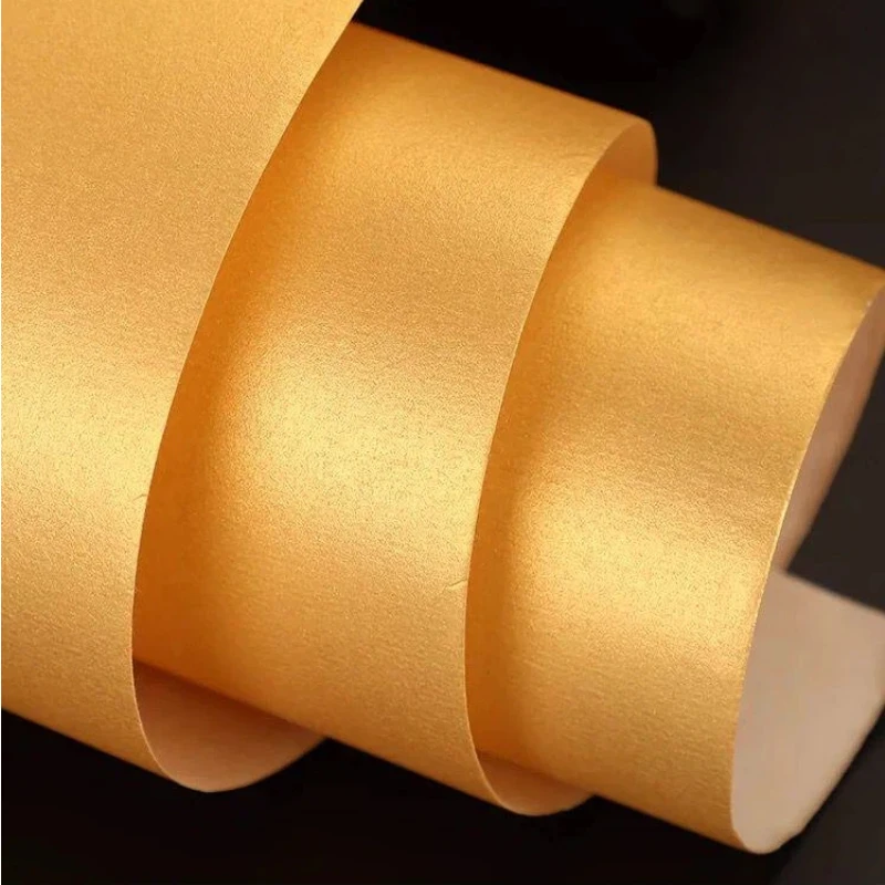 Sumi Art Wax Dye Long Scroll Ripe Xuan Paper Gold Silver Copper Colored Gilded Rice Paper Fine Brush Painting Small Script Paper