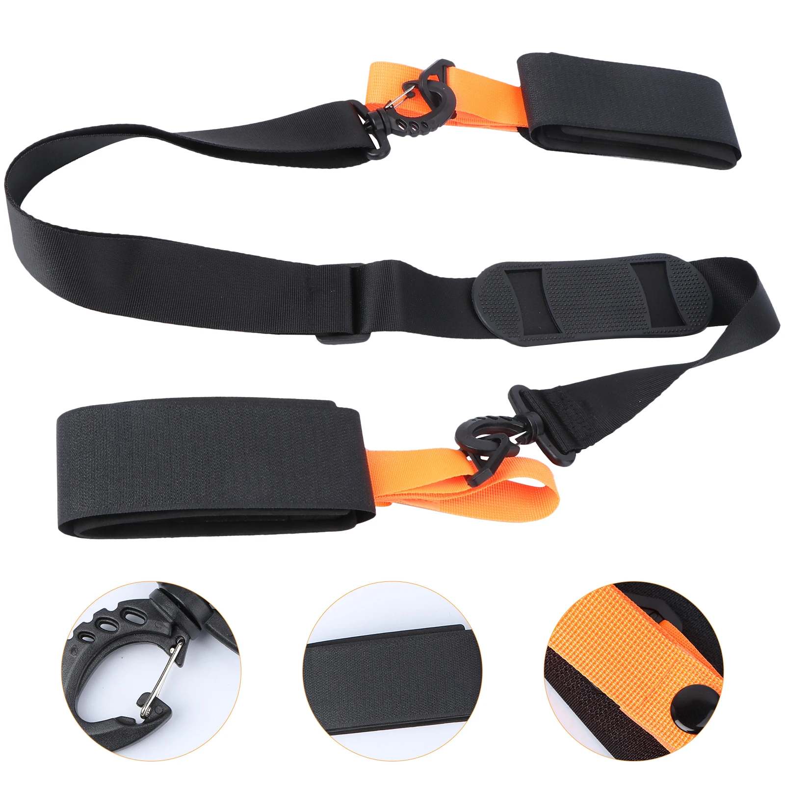 

Adjustable Ski Snowboard Shoulder Strap Durable Nylon Material Portable Foldable Skiing Accessories Fixing B Straps