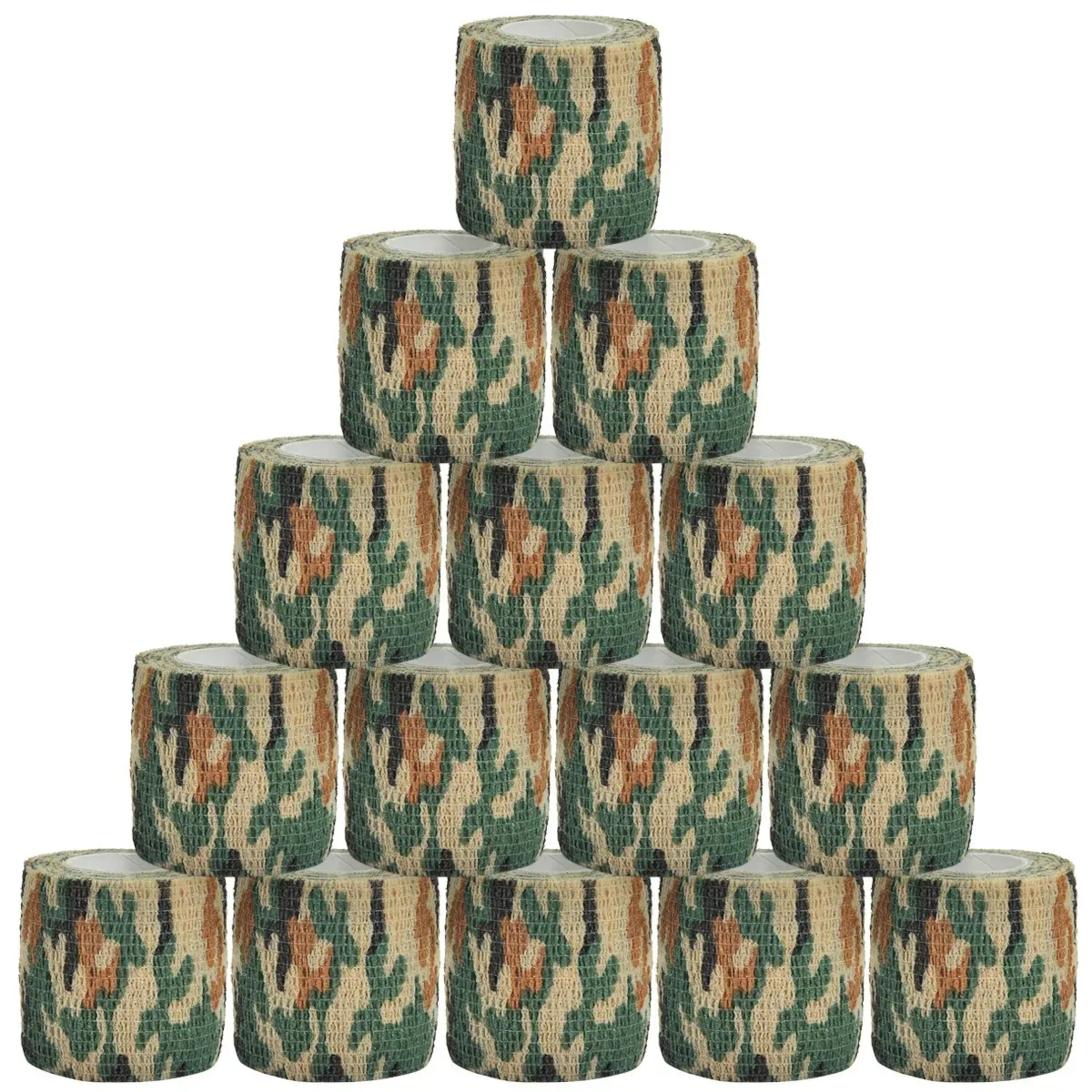 

Outdoor elastic camouflage 4.8-meter sports self-adhesive elastic bandage for protecting fingers, wrists, and ankles