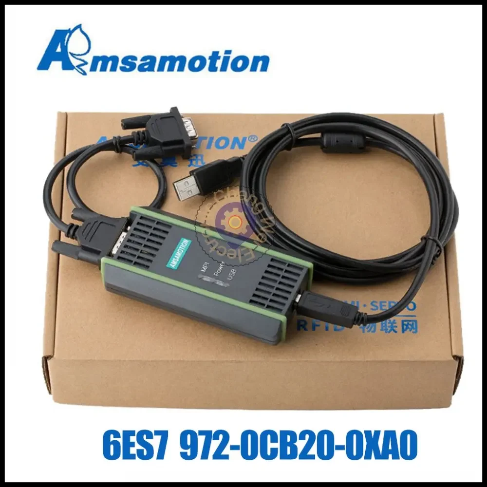 

CNC 6ES7972-0CB20-0XA0 PC Adapter USB Cable PLC For Siemens S7-200/300/400 RS485 Profibus MPI/PPI 9-pin