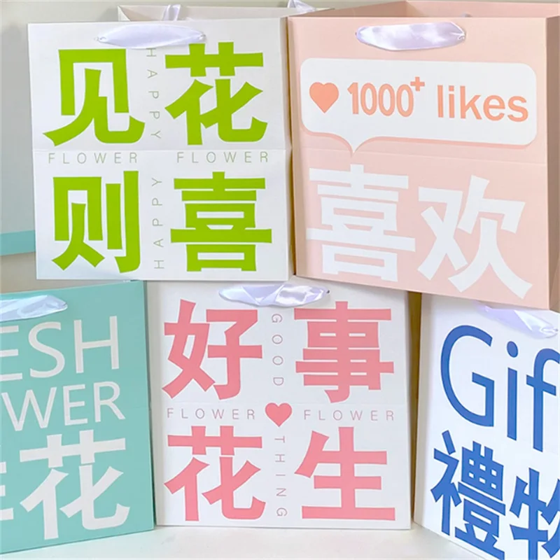 

size 40x30x10cm Wholesale Custom Design Biodegradable Shopping Custom Print Paper Bag