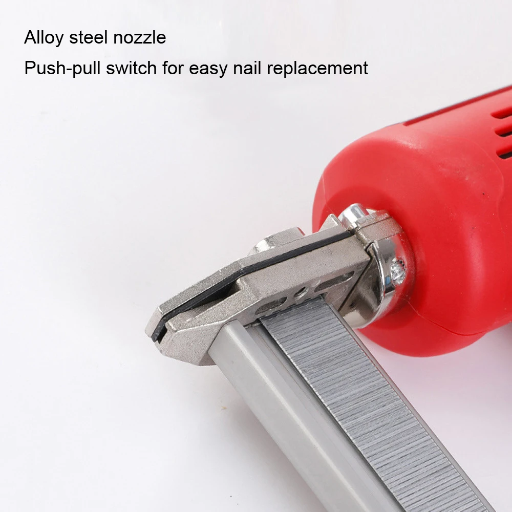 Imagem -03 - Nailer Elétrico e Grampeador Móveis Staple Gun para Wood Frame Carpintaria Carpintaria Ferramentas de Construção 2600w F30