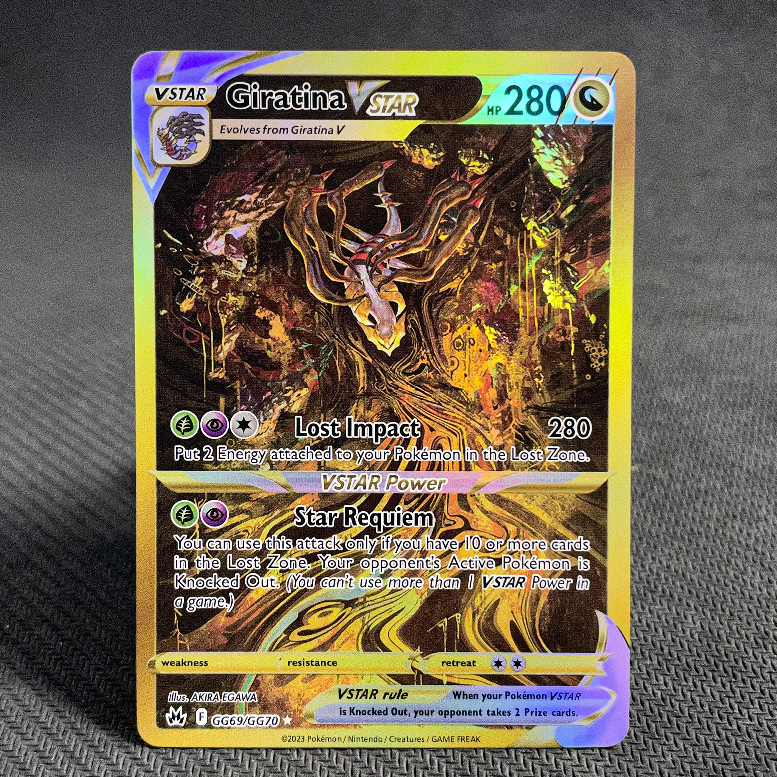 PROXY PKM Card Victini 172/086 Sv White Flare Holo Gardevoir