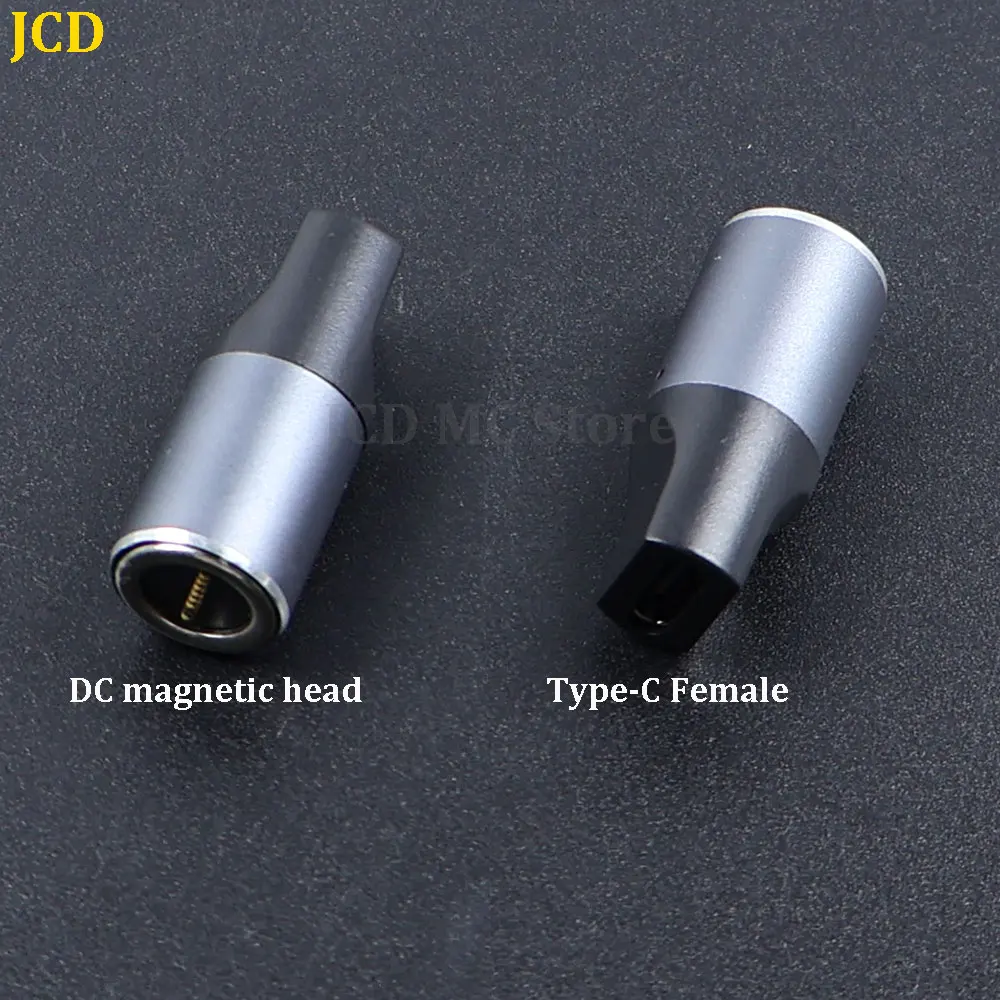 100 واط USB C نوع-C إلى 8Pin موصل دائري المغناطيسي محول الشحن السريع USB إلى تيار مستمر التوصيل لأجهزة الكمبيوتر المحمول شاحن التيار الكهربائي #4