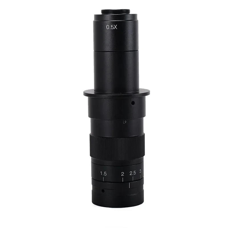 

180X Industrial Microscope Lens Industrial Camera Monocular 0.7X-4.5X Camera Lens Electronics