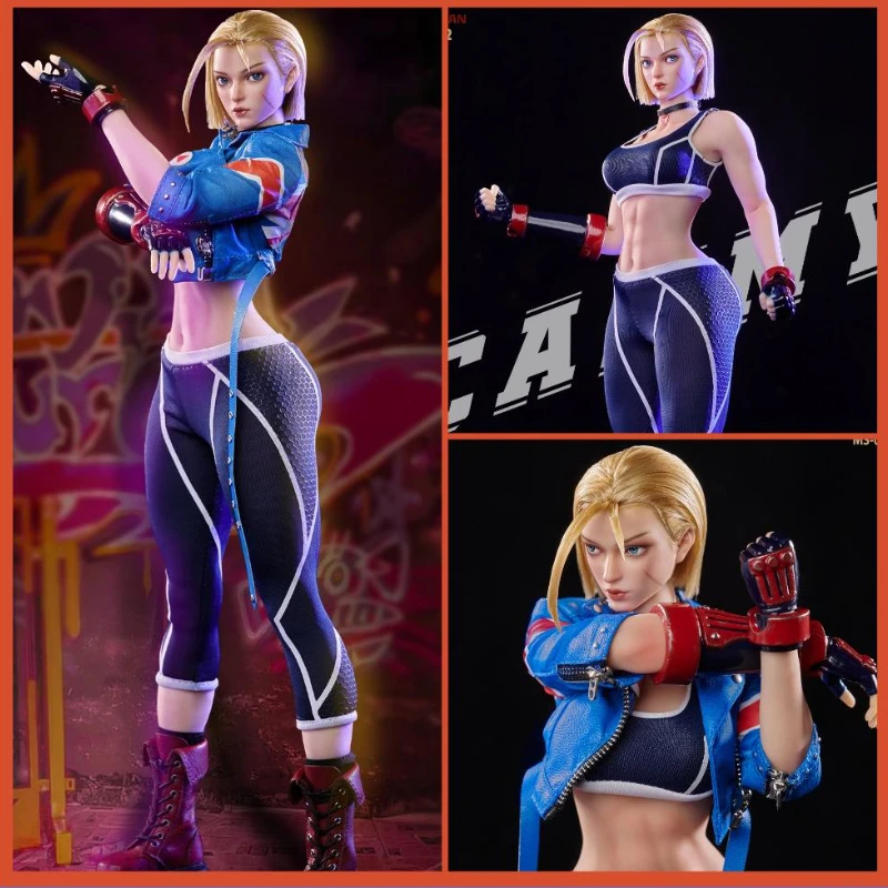 

28cm Genuine Starman MS-012 Cammy 1/6 Scale Female Agent Bee Soldier Action Figure Collection Model Toy Ornament Christmas Gift