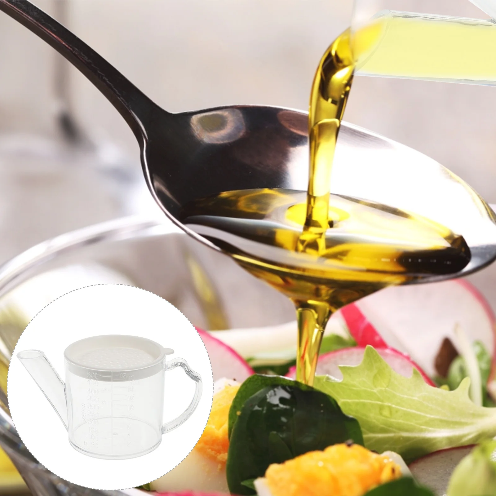 

Bottles for Kitchen PP Material Dispensing Sprayers Storage Jars Heat Resistant Safe Olive Cooking Soy Sauce