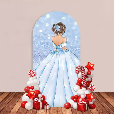 10 best sales prinsessfödelsedagsdekorationer - №4