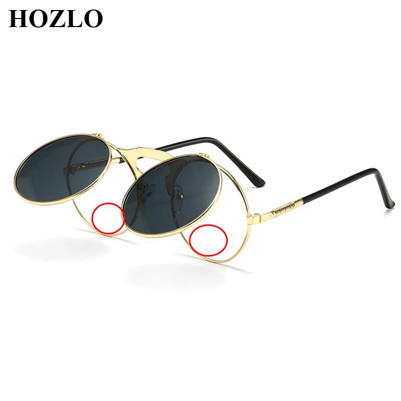 Fashion Bifocals Flip Up Sun Reading Glasses for Women Men Driving Travel Presbyopic Glasses Magnifier Look Near Far Eyeglasses