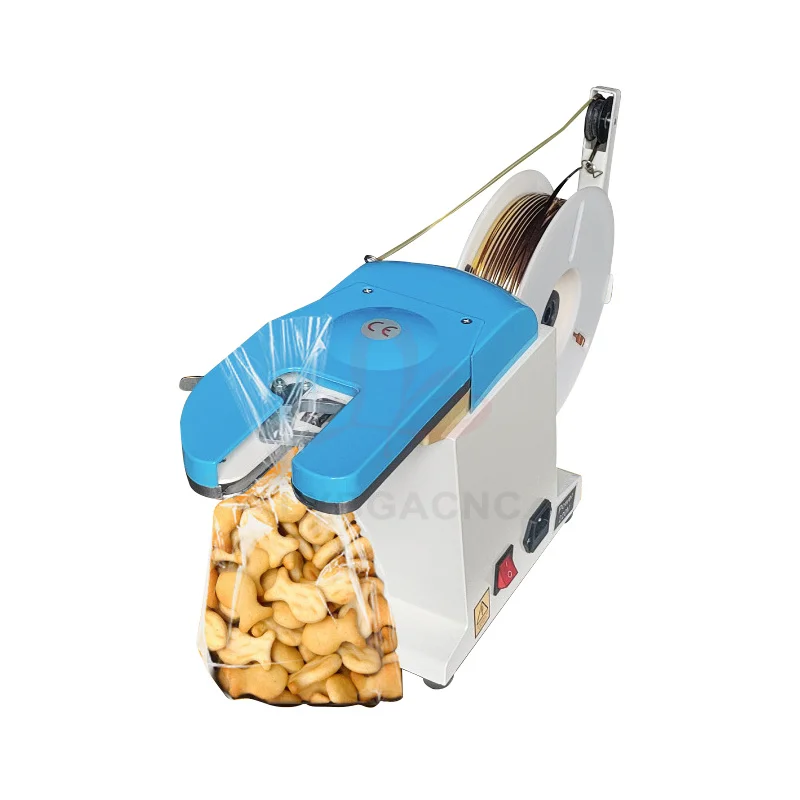 LY-TDE Wire Tie Sealing Machine Sealing Machine for Plastic Bags Film Sealing Food Bags Gift Bags Packaging Tie Wire