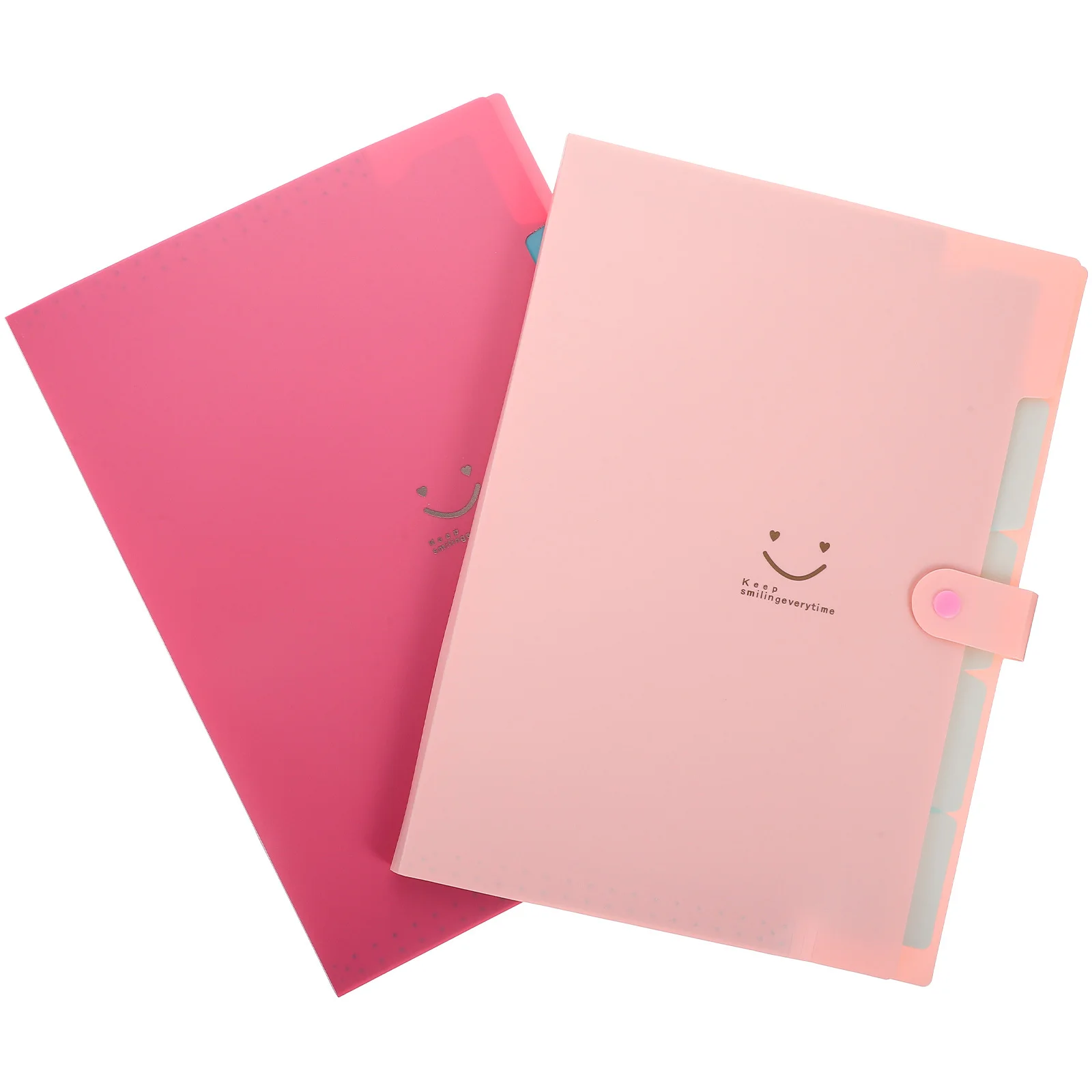 2pcs A4 Expanding File Folder Organizer Portable Multi-Layer Document Storage For Office Home Filing Accordion File Folders