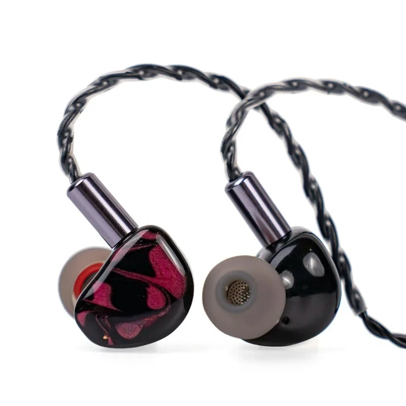 Ears Cadenza 10mm Beryllium Dynamic Driver IEM 3D Printed with Detachable Interchangeable Plug 2pin 3.5mm IEM Cable