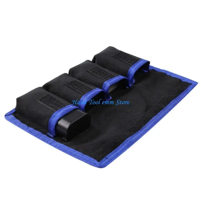

H37F High Capacity Battery Organizers Case With Heat Resistant Material For Electronics Accessories