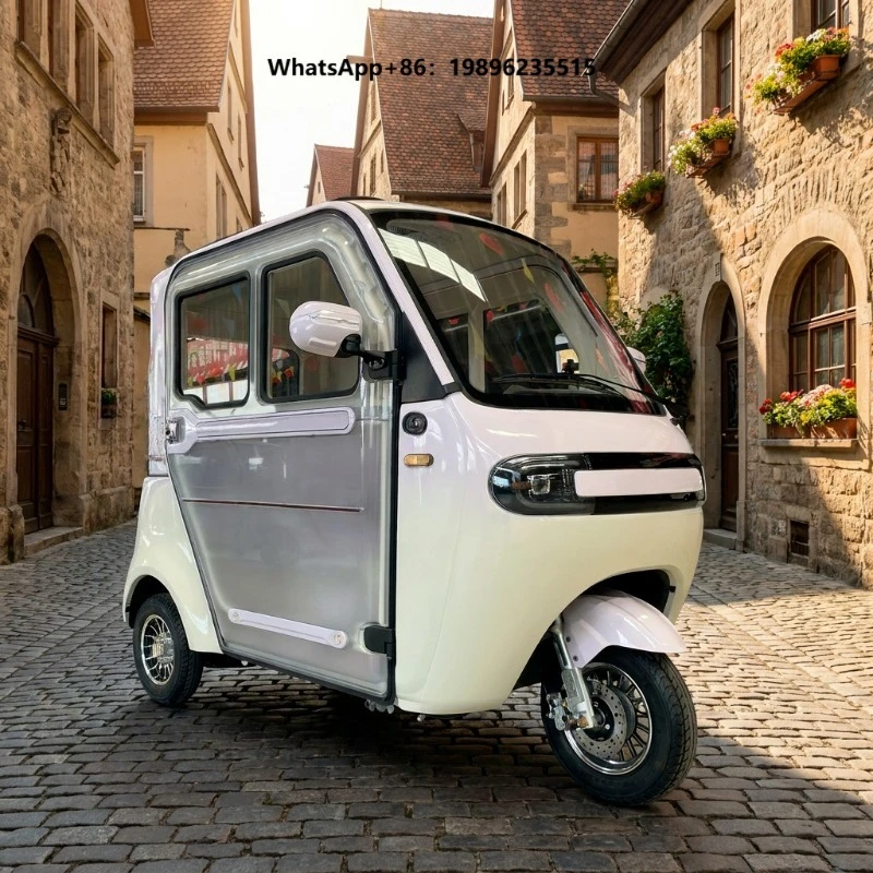 Mini 60V Dual-use Electric Three-wheeled Motorcycle Micro Electric Sightseeing Car Home-use Three-wheeled Electric Vehicle