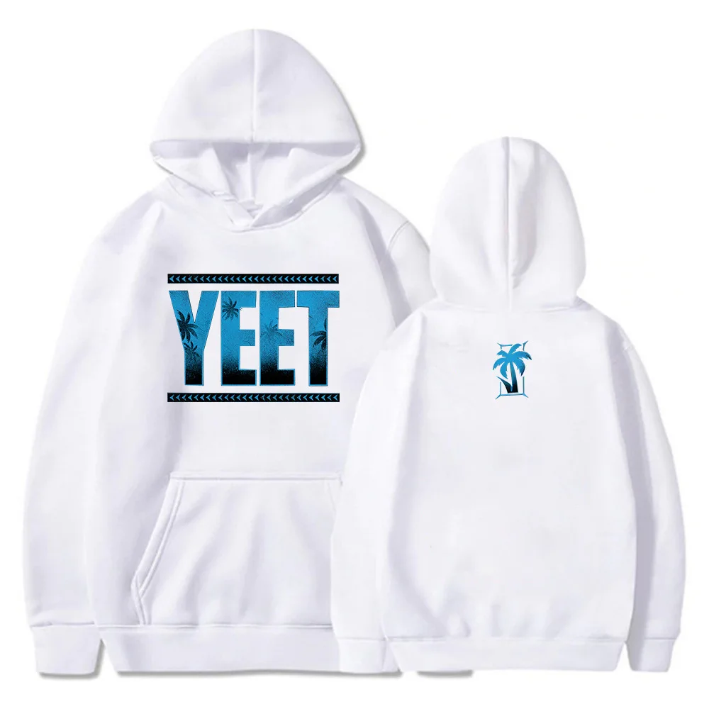 WWE Pro Jey Uso Yeet impreso Otoño e Invierno alta calidad moda cómoda suelta calle hombres Sudadera con capucha de manga larga