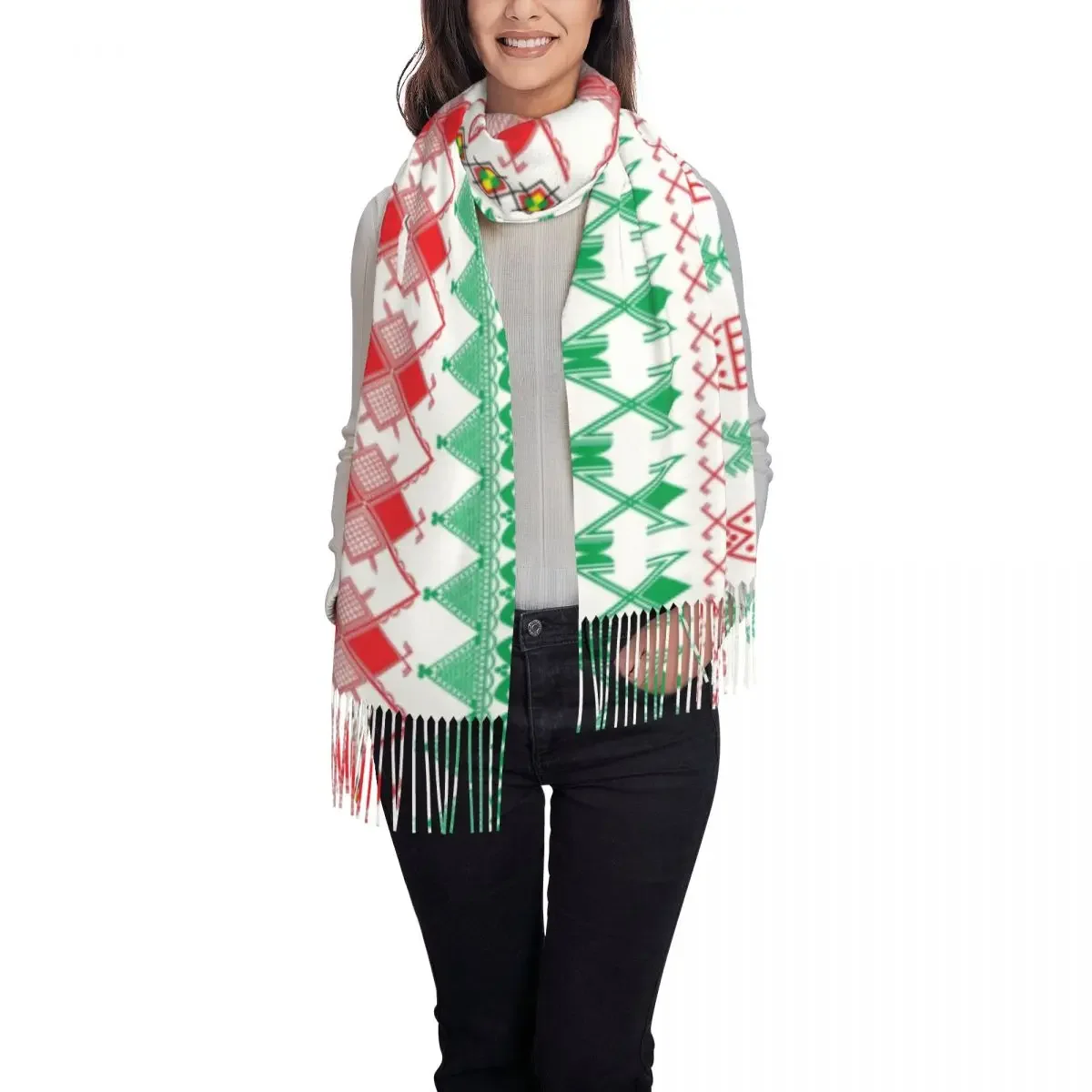 Personal isierte gedruckte Afrika geometrische Amazon Stil Schal Männer Frauen Winter Herbst warme Schals Kabyle Teppich Schals Wraps