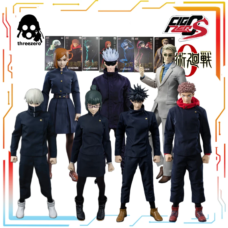 Threezero 1/6 دمية رائعة متحركة نهائية فيج زيرو جوجوتسو كايسن أنيمي جوجو ساتورو ألعاب الحركة نموذج مهرجان هدية للأولاد #1