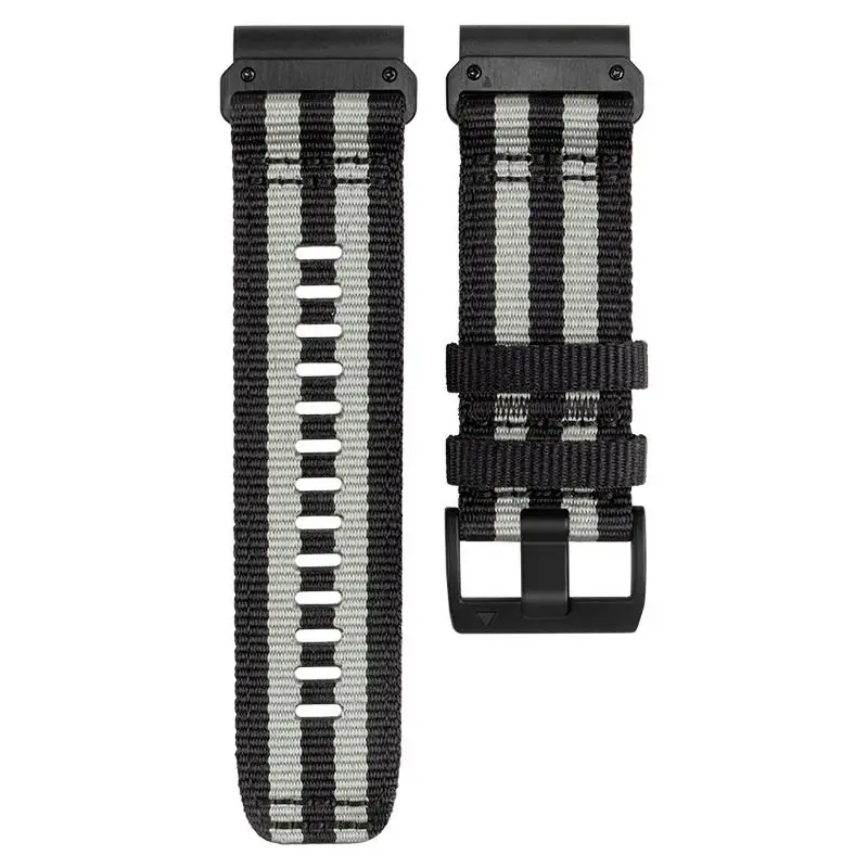 SCHIK 22 26mm Canvas Strap For Garmin Tactix 7 7Pro Edition Bands Wrist Bracelet Fenix 7X 7 6X 6 Pro 5X 5 Plus 3 HR Epix MK2