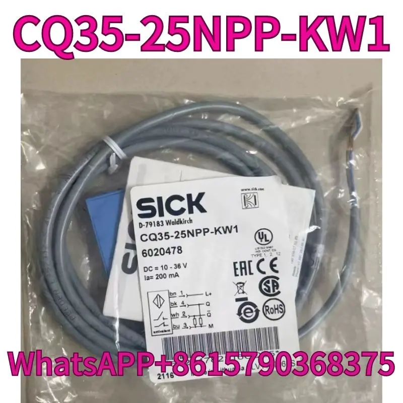 Brand new proximity switch CQ35-25NPP-KW1 6020478 with a one-year warranty and fast delivery