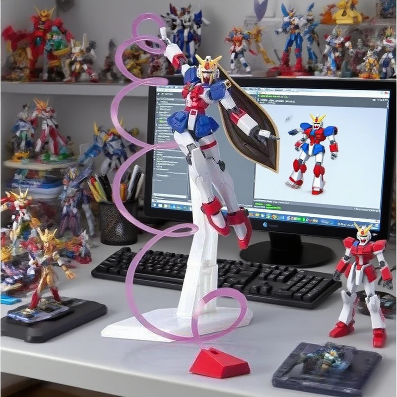 

Коллекционная сборная модель Feida Hg Nobel Gundam в масштабе 1:144 с подвижными элементами и бонусным декором в виде аниме-персонажа