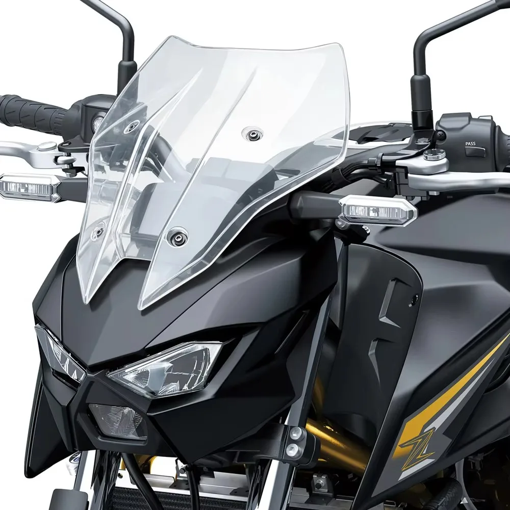 For Kawasaki Z 650S 650 Z650S Z650S 2026Motorcycle Touring Windshield Visor Double Bubble Windscreen Wind Deflector Accessories
