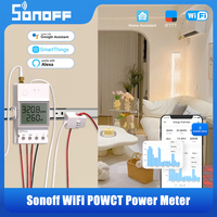 SONOFF POWCT 100A WiFi POW Ring Smart Power Meter Split CT Sensor ESP32 Chip Energy Monitor EWeLink APP With Alexa Google Home