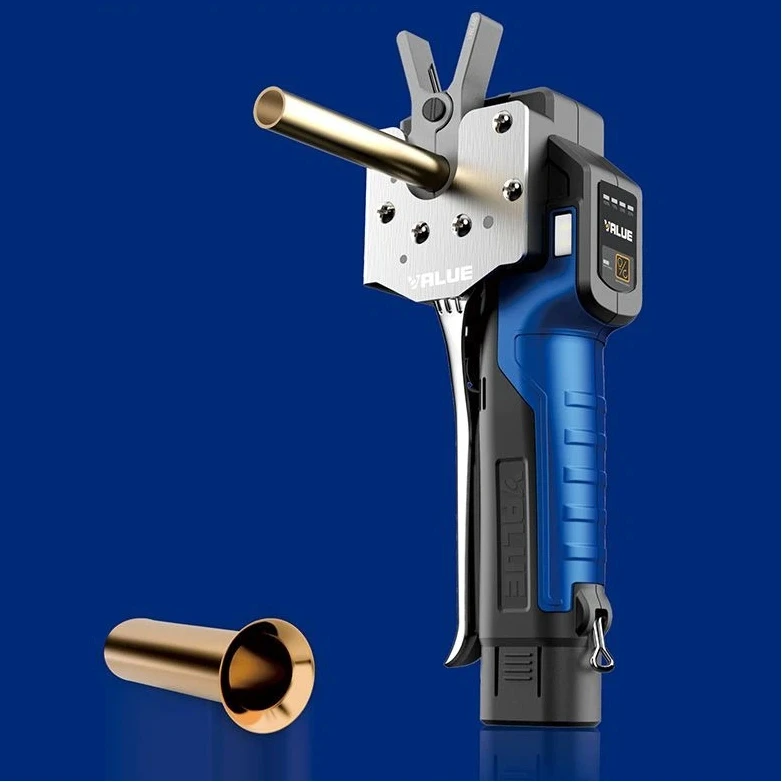 موسع بطارية الليثيوم VEF-2 موسع أنبوب نحاسي كهربائي، موسع فم القرن، مشبك تكييف الهواء #2