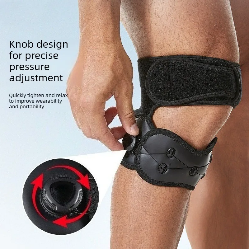 

Professional Patellar Knee Support Strap with Adjustable Compression for Sports Injury Recovery Pain Relief Open Knee Wrap Band