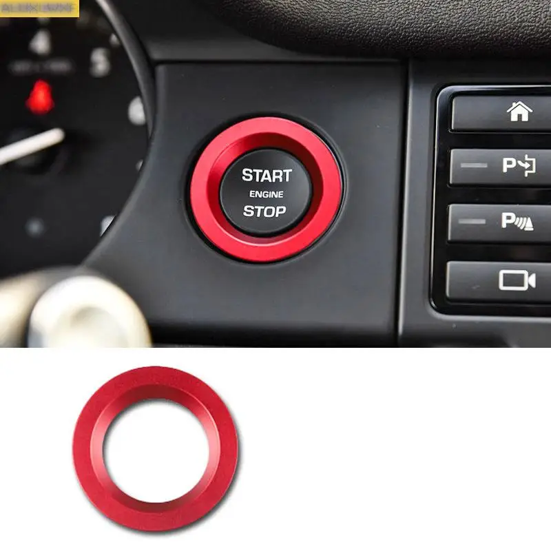 For Land Rover Range Rover Sport L494 Discovery 4 LR4 5 L462 Engine Start Stop Switch Push Button Trim Cover car Accessories