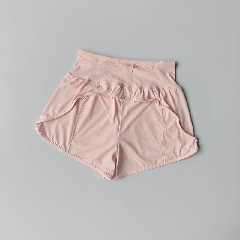 Anti-exposed Sports Shorts for Women in Summer High Waist and Belly-closing Anti-exposed Three-point Running Fitness Yoga Pants