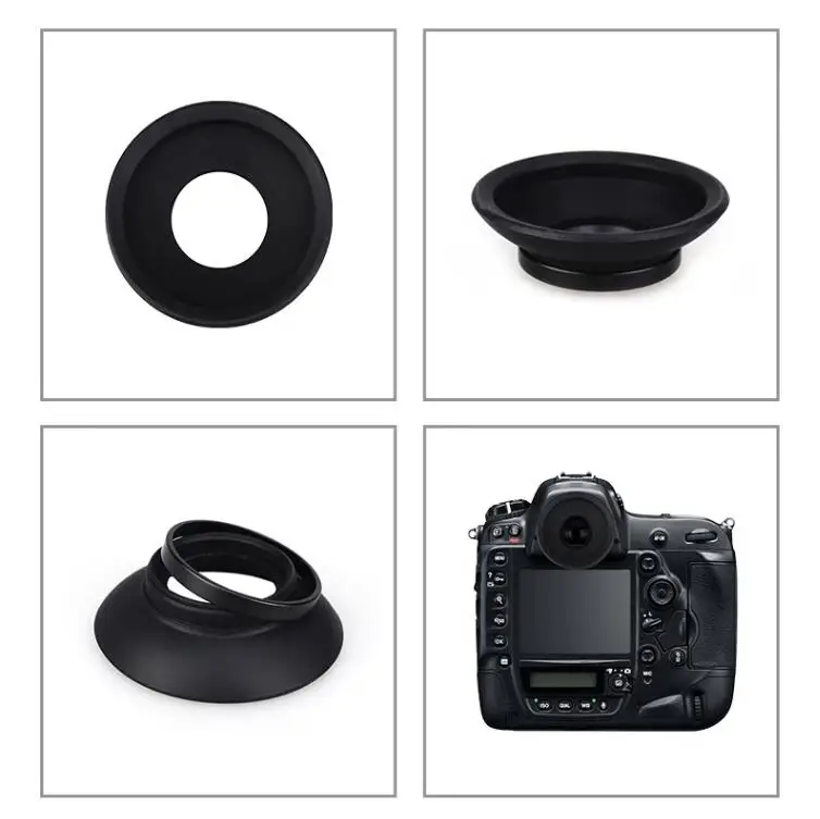 2 Pieces DK19 EyeCup Camera Rubber Eye Cup for Nikon D3 D3s D3x D4 D4s D5 D500 D700 D800 D800E D810 D810A F5 F6 D2X D2Xs Df DSLR