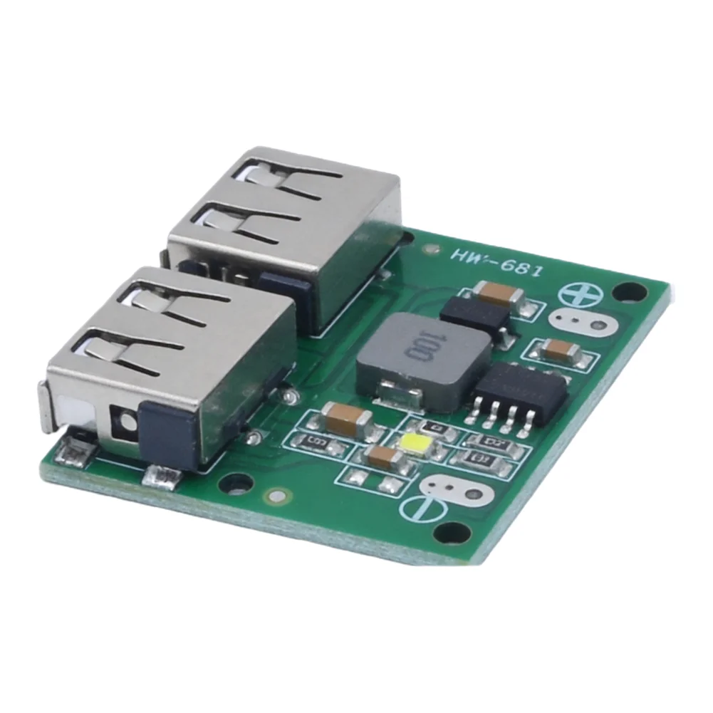 Wide Input 6-40V Car Charging Module Solar Charging Operating -40 To 85 C Compact Portable Supports Simultaneous Charging