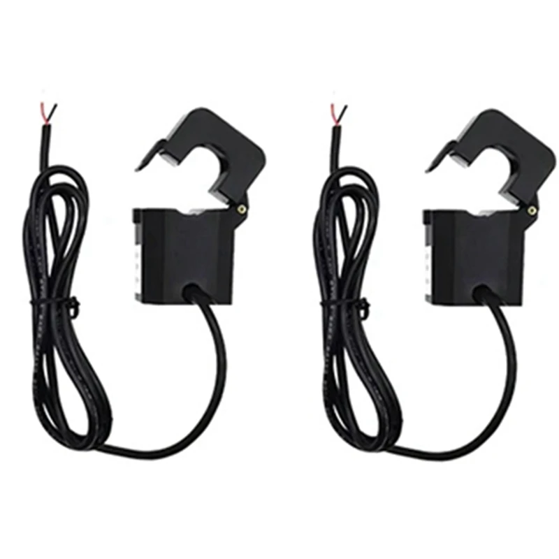 A22R-Zigbee 2 Channel Energy Meter Bidirectional With Current Sensor Tuya Smart Monitor Power 80A 110V/240V Gateway Required