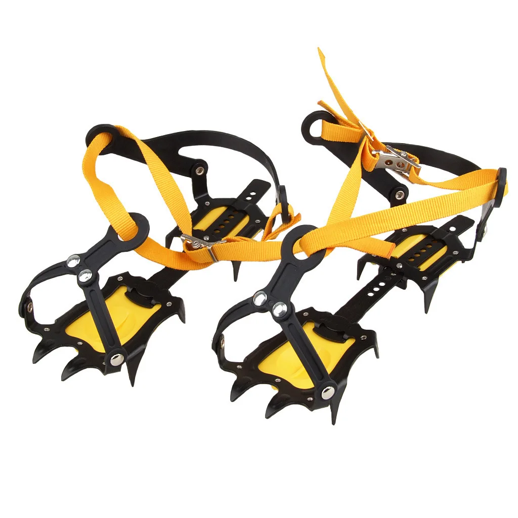 

Crampons Manufacturers 10 Teeth Professional Non-Slip Shoe Cover Factory Direct Sales 10 Teeth Booties Snow Ice Cover