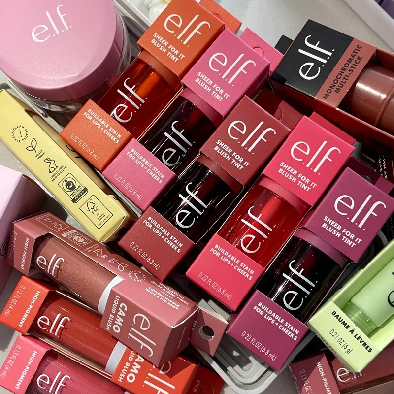 Hot E.l.f Squeeze Me More Lip Balm Duo Set Nourishing Lip Treatment Fragrance Lip Care Cream Lips Foundation Women Beauty Gift