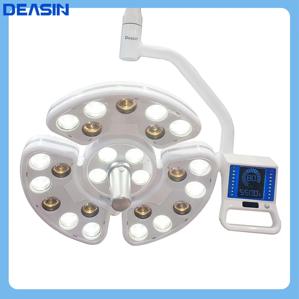 Dental Clinic 26 Led Bulbs Chair Operation Light Examination Shadowless Lamp Dental Implant Light Surgical Light for Hospital