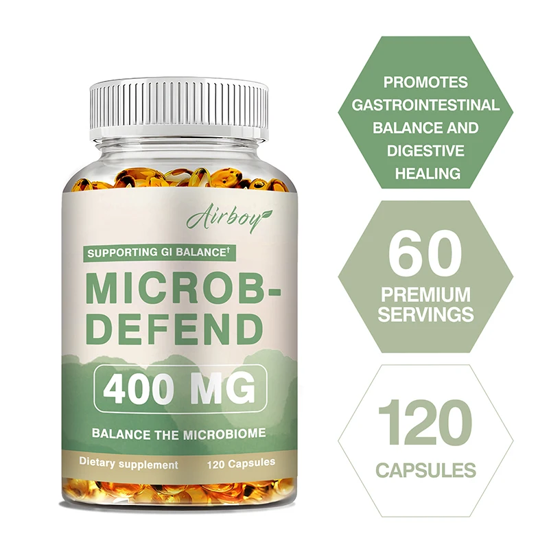 

Microb-Defend - Supports Healthy Gastrointestinal Function, Promotes Digestion and Absorption, and Enhances Intestinal Motility