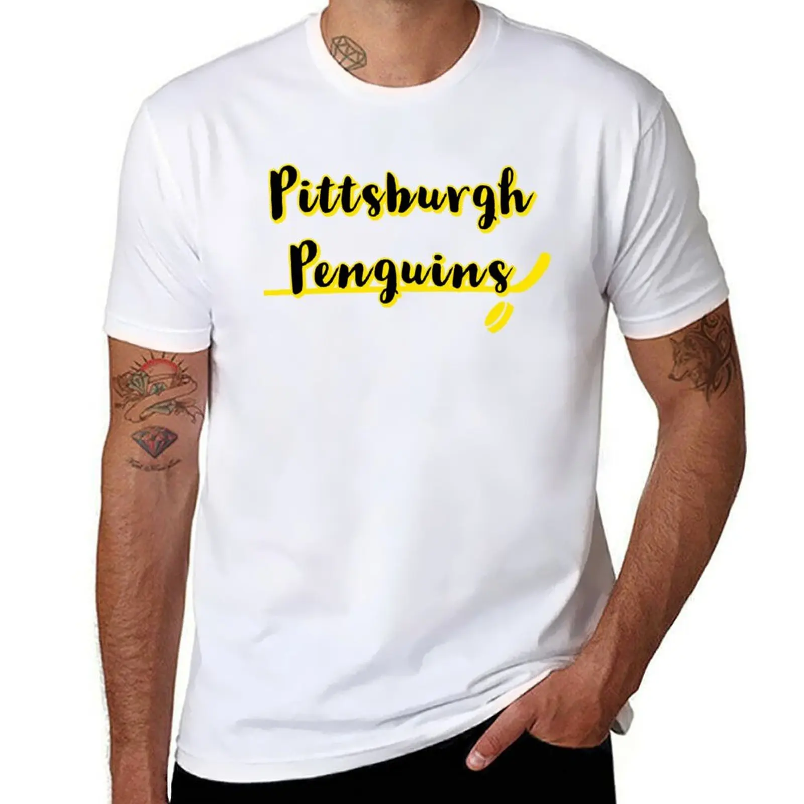 

Penguins Hockey T-Shirt man t shirt designer mens graphic t shirts T-Shirt