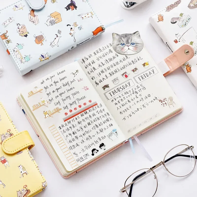 Journal Teens Planer Diary Kawaii Office Monthly Agenda Binder Stationery Schedule School Gift Weekly Notebook Organizer