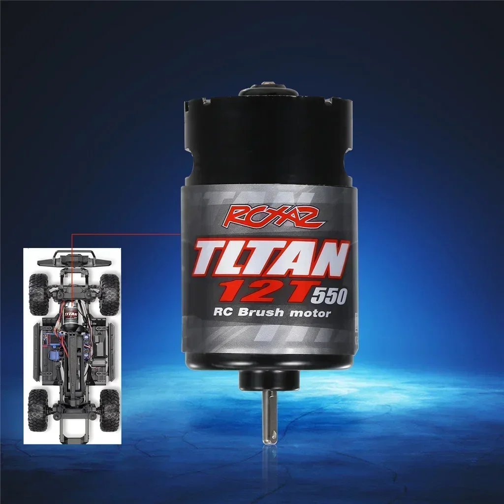 550 نحى المحرك 12T 21T 29T 35T 60A ESC ل 1:10 RC محوري SCX10 AXI03007 JL 90046 Trxs TRX4 TRX6 RC قطع غيار قوارب السيارة