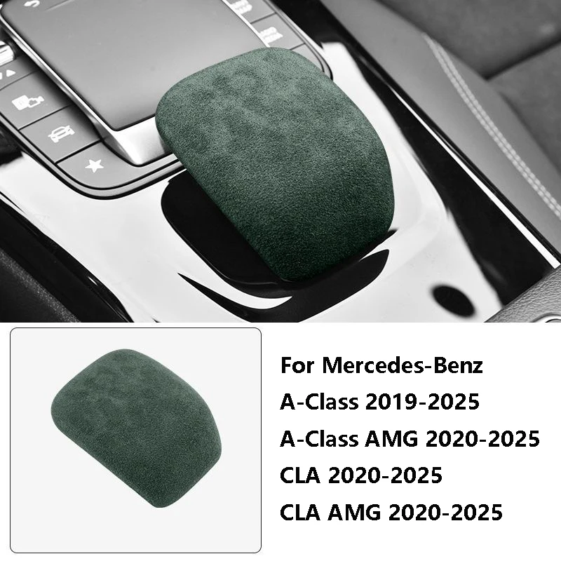 Pookknop Cover Handvat Onderdelen Protector Trim Voor Mercedes-Benz A-Klasse AMG CLA AMG 2020-2025 Auto Accessoires Auto