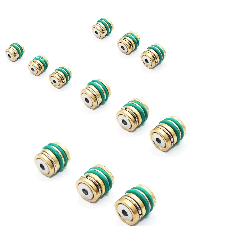Fluorine rubber double ring Viton water stop plug inlet and outlet hexagonal copper water plug stainless steel copper plug!