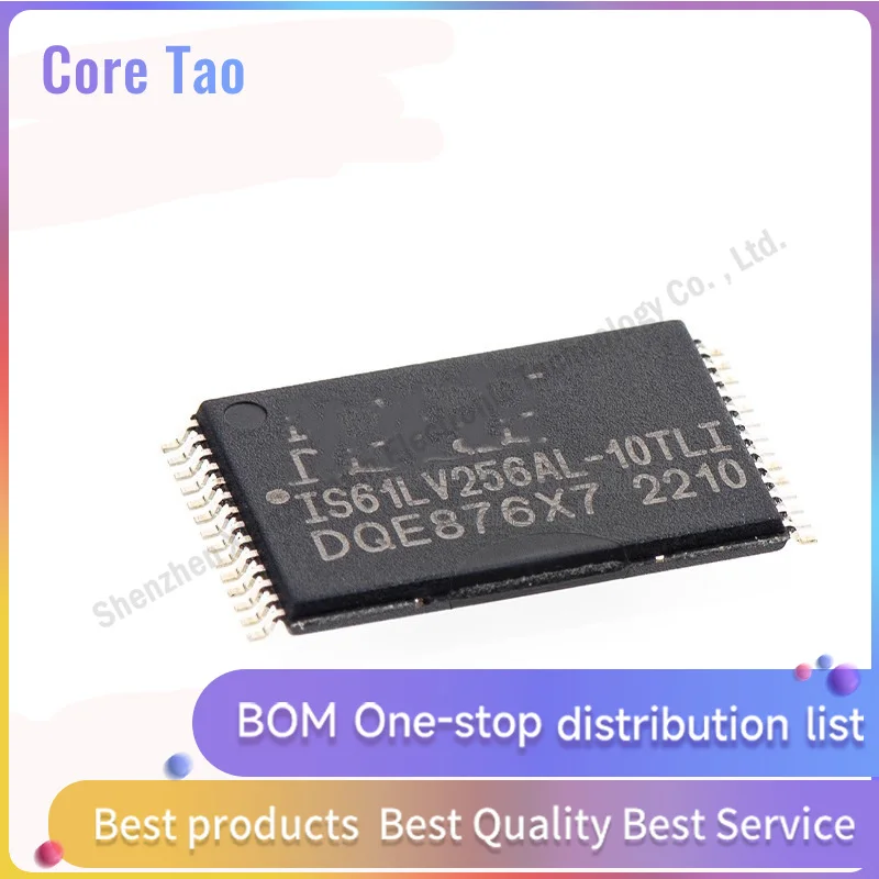 5pcs/lot IS61LV256AL-10TLI IS61LV256AL TSOP-28 256KB Memory chip